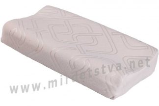 Ортопедическая подушка трехслойная детская с памятью ОП-07 арт.j2507